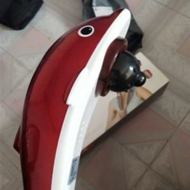 背部手拿手握手持海豚q有线式推背腰部插电振动按摩棒器电动锤机