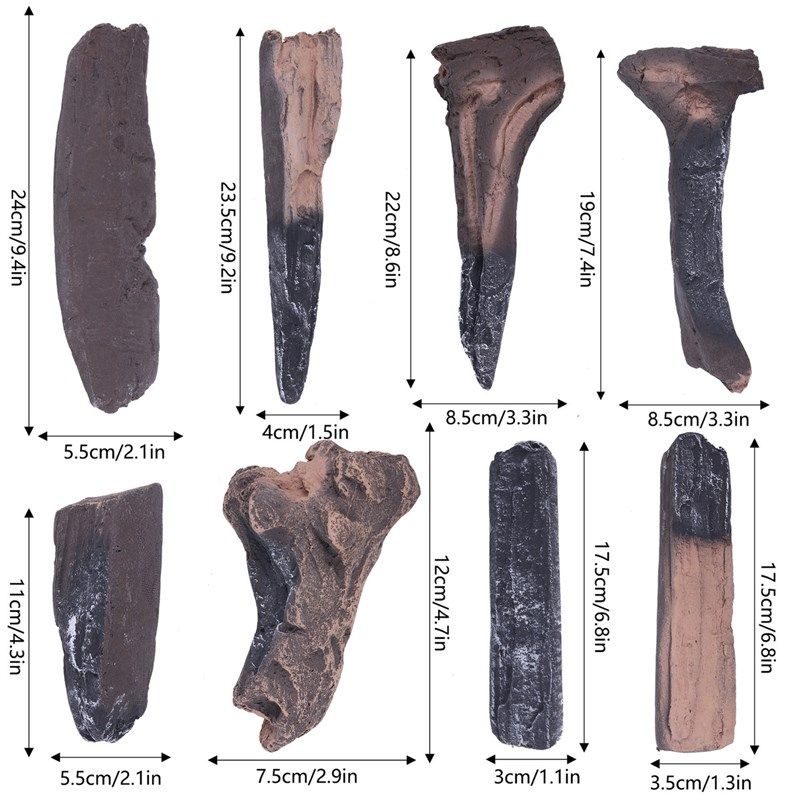万圣节创意个性装饰陶瓷v纤维假木头篝火盆火柴仿真火焰壁炉,家居饰品,户外/庭院摆件,淘宝优惠券,粉丝福利购,淘宝优惠卷
