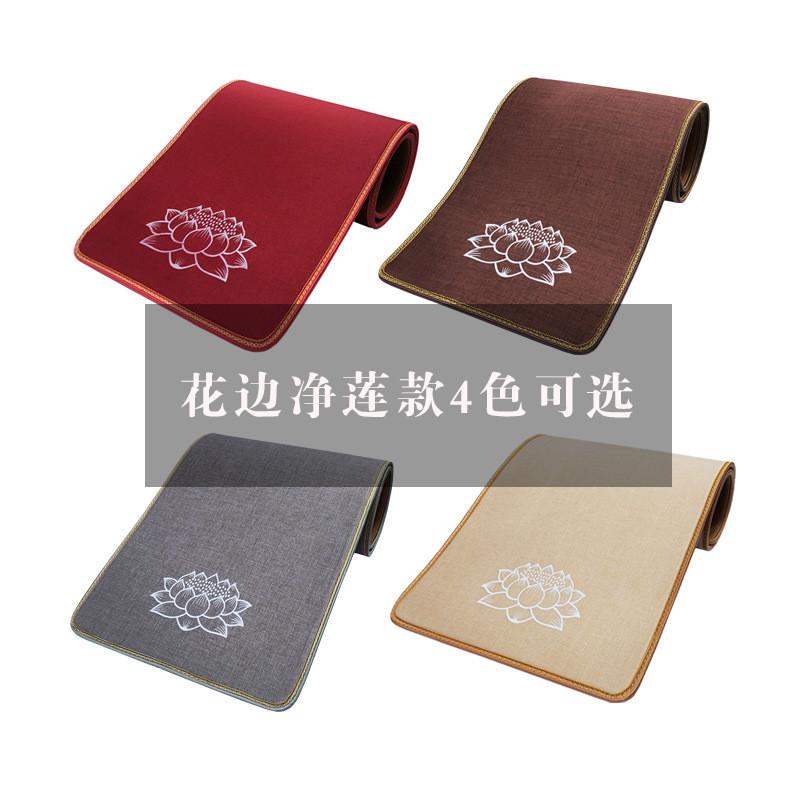 大礼拜垫拜垫顺滑四季家用加厚花M边磕大头大垫拜忏垫