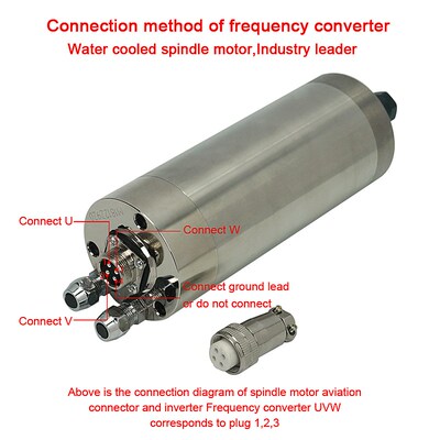 800W 1500Wg Water Cooled Spindle motor woodworking for cnc e