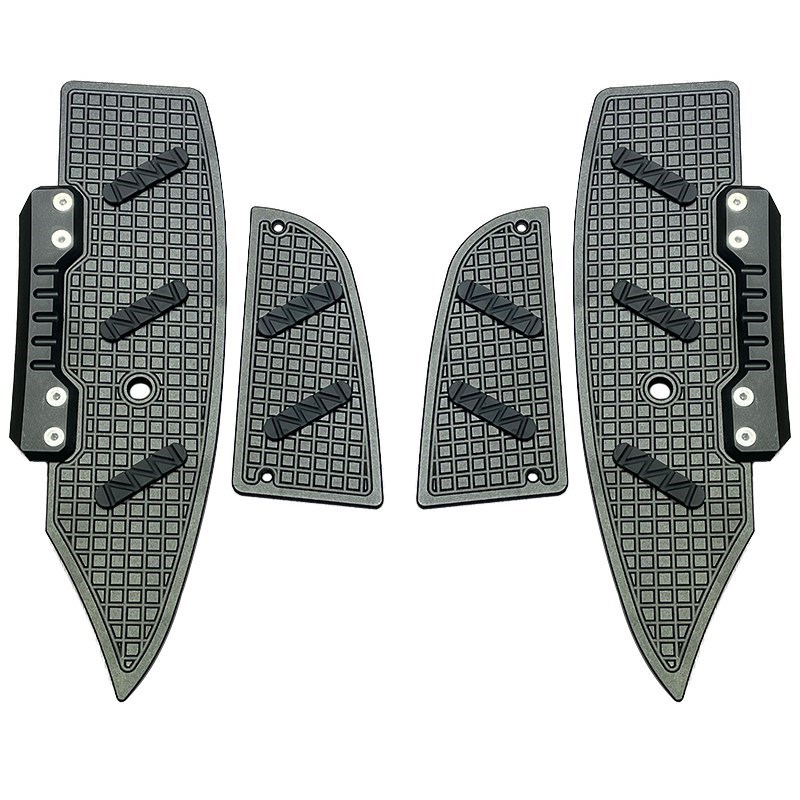 改装天鹰TX150脚踏加厚4MM铝合金脚踏FG板TX150改装件林海LMAX脚