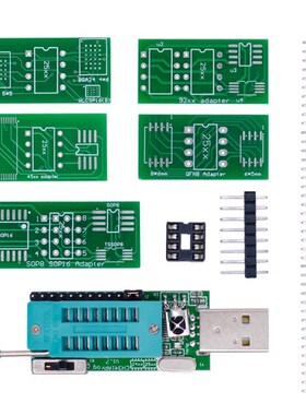 ch341a 编程器v1.7 1.8v电平转换 w25q64fw w25qP128fw gd25lq64
