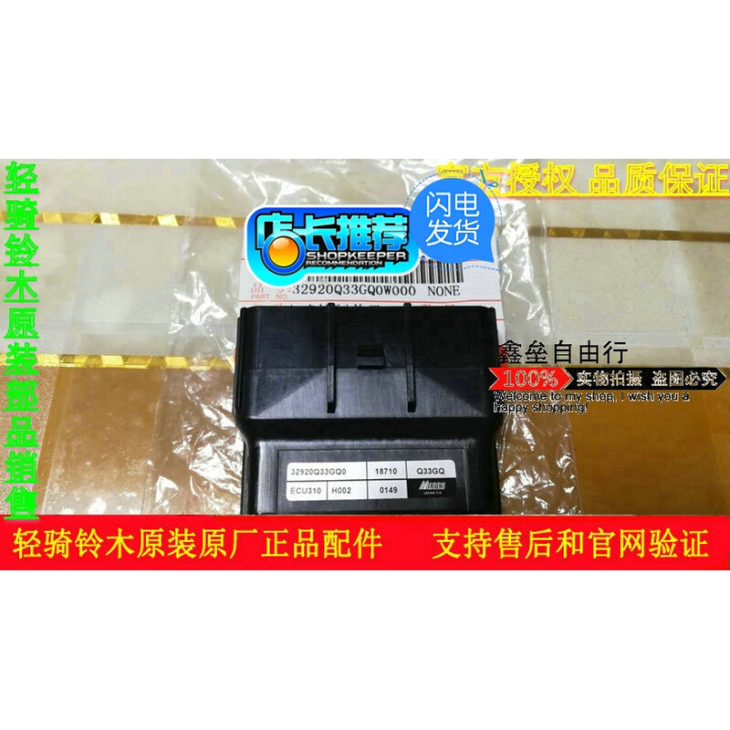 适用轻骑铃木瑞梦丽彩QS125T-5A/6FI电喷控制单元点火器ECU装置-封面