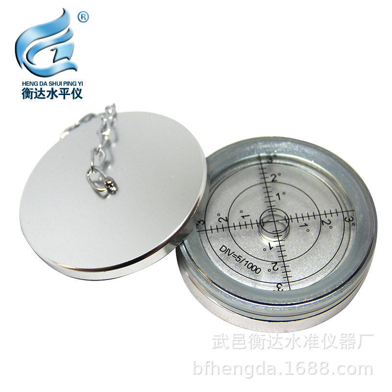 带盖吊车水平仪7024水平珠水准仪打桩机水平器衡达