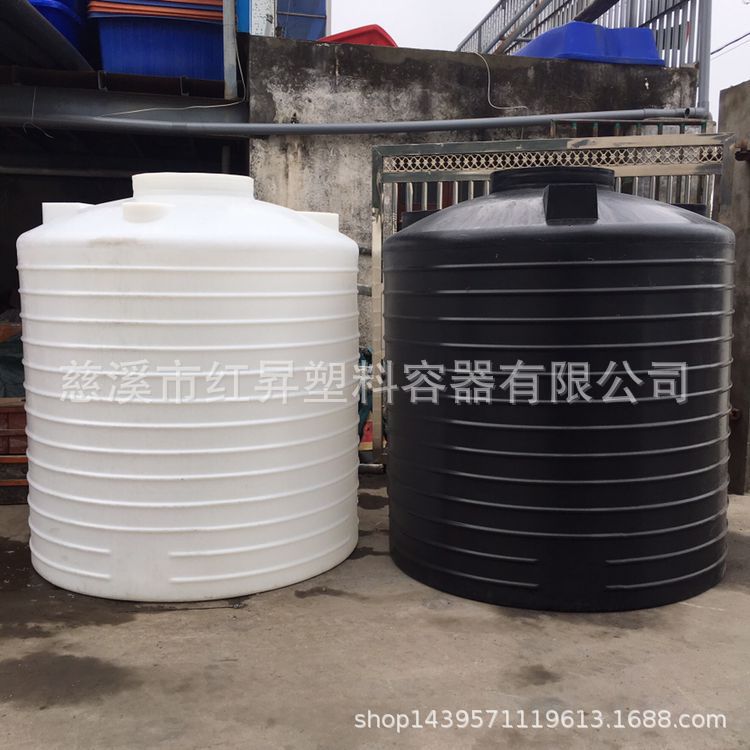 5吨pe塑料水塔6/8/10吨食品级储蓄水罐20吨牛筋料水箱 30吨复配罐