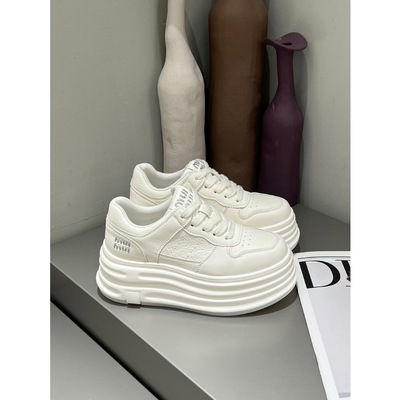 增高小白鞋女轻便运动鞋