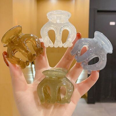 ins高颜值新款高马尾爪夹丸子头固定神器鲨鱼夹抓夹发夹女后脑勺