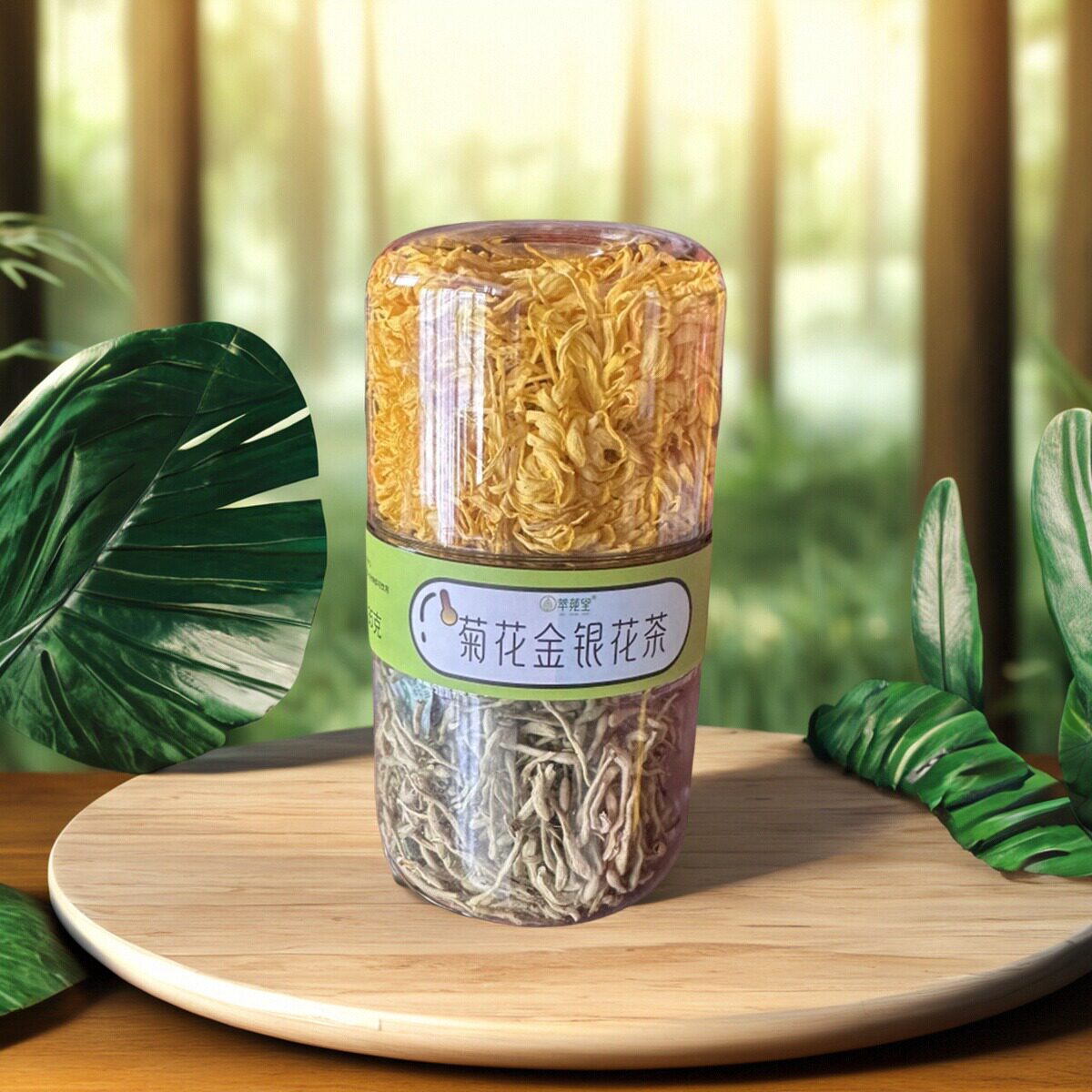 萃莼堂正品金丝黄菊花茶金银花组合装代用茶