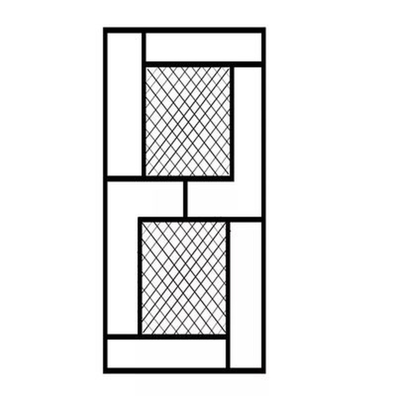 菱形网片网格片小孔铁丝网铁艺吊顶客厅餐厅装饰屏风隔断墙展示架