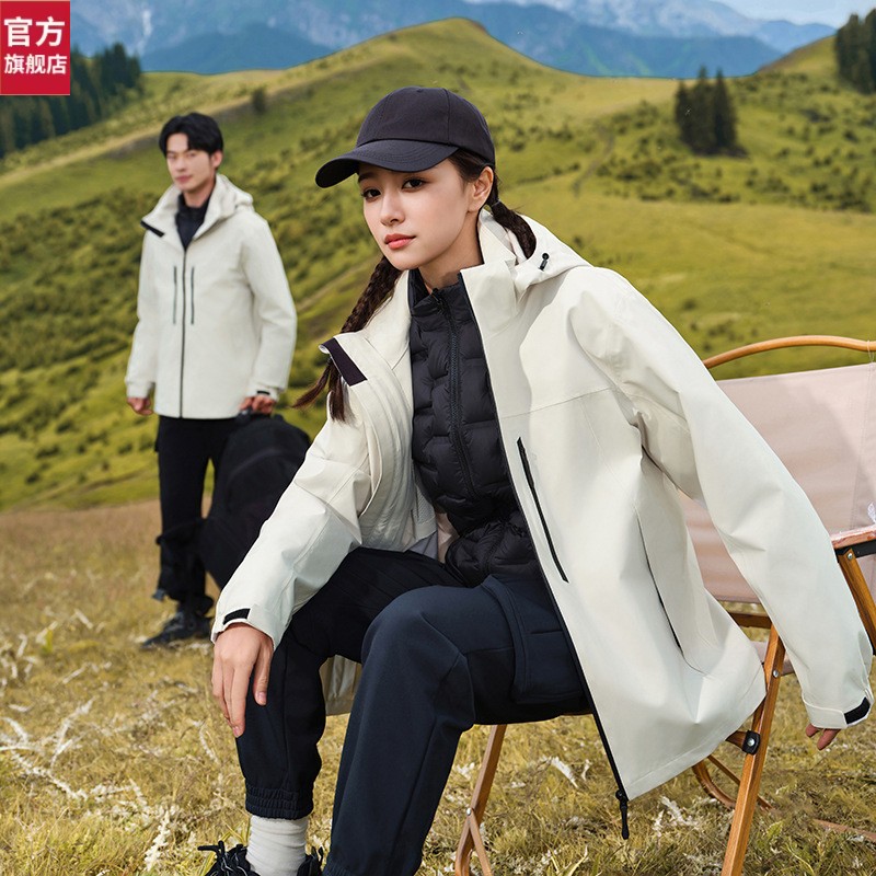 骆驼骑师官网冲锋衣GB/T32614-2023男女同款登山服户外五级防水国