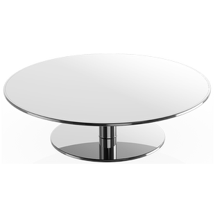 RESONG日诵家居 HD流光精抛不锈钢高脚点心盘软装饰品金属果盘