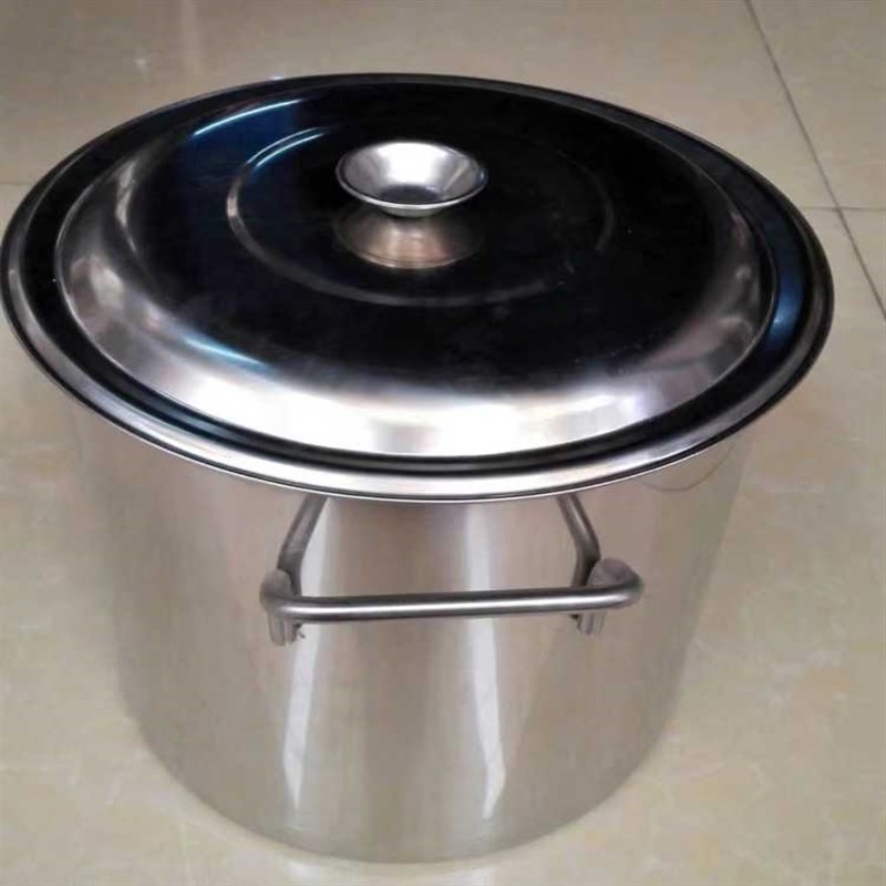 加厚不锈钢汤桶带盖 煮面锅 煮茶器煮奶茶桶奶茶店设U备工具25/30