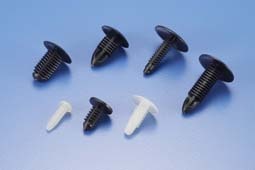 台湾KSS凯士士 推式铆钉uSR-25BK  黑色尼龙 100pcs