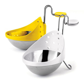 加拿大Cuisipro 厨彩创意挂锅煮蛋G器煮鸡蛋荷包蛋厨房小工具2个