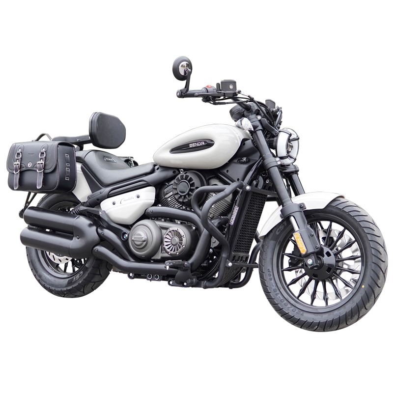 适用奔达金吉拉350护杠NEO/ACE保险杠折叠靠背防V水边包改装护杠