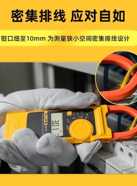 Fluke福禄克钳形表F302+ F317 F319 F362 FN381 F376FC万用电流表