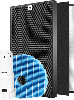 适配夏普空气净化器KJ35o0F-WB6/W过滤网KC-WB6-W1加湿滤芯银离子