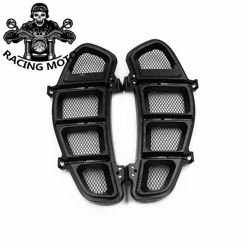 适用Vespa GTV GTS300改装水箱网散热出风口格T板铝合金双边散热