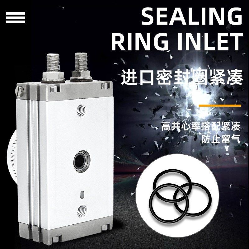 热销供应smc气缸r气缸msqb3a旋转款摆动气缸