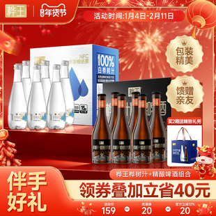 桦王天然白桦树汁原液植物饮料精酿啤酒整箱年货礼兜送礼送长辈