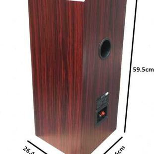 寸8音箱高中低三分频优质无源木质喇叭家庭影院立体声音箱高保真