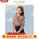 HOUSE常春藤儿童装 格子衬衫 女童秋季 IVY 款 经典 上衣长袖 英伦学院