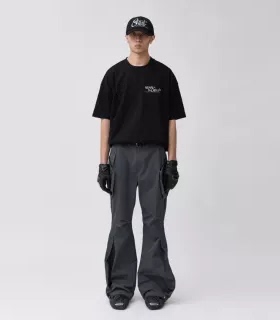 FOLIX机能户外短袖T恤男夏季新款潮牌圆领宽松t凉感透气冰丝体恤