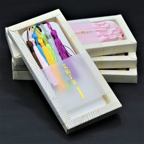 600g特厚纸空白书签7张毕业班纪念定制无字手写小学生日礼物古典