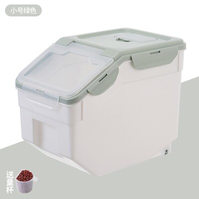 密封装米桶家用厨房防潮防虫20斤米缸G10面粉储米箱米面收纳箱大