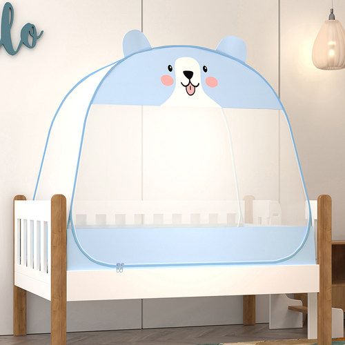 小学蚊帐宽80*160免安装85*170蒙C古包防摔70*165一体式75长1.5米