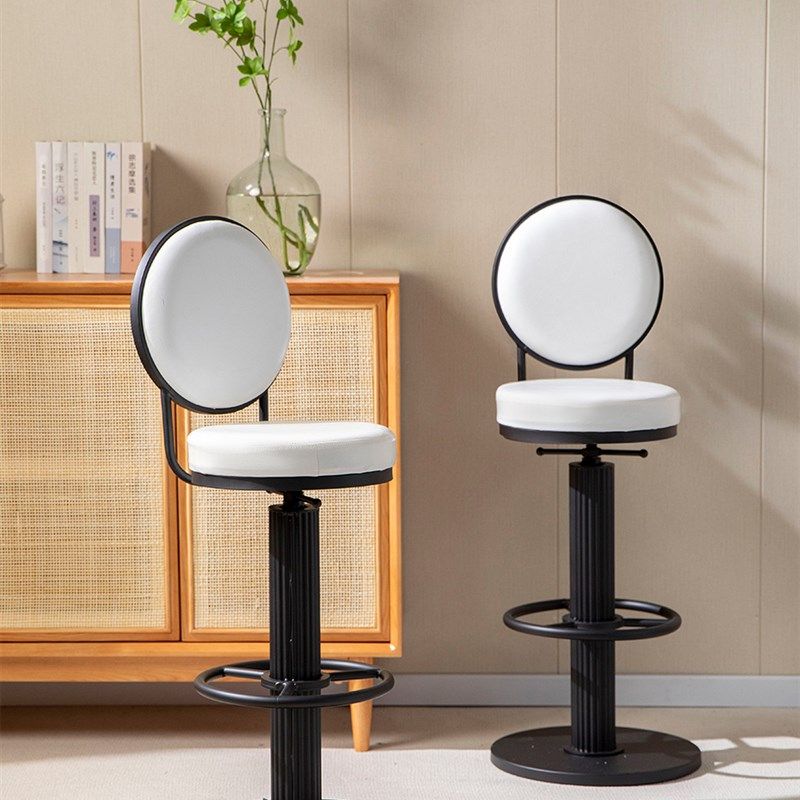 吧台椅靠背升降现代简约旋转酒吧椅轻奢家用高脚凳网红前台吧台凳,商业/办公家具,酒吧椅,淘宝优惠券,粉丝福利购,淘宝优惠卷