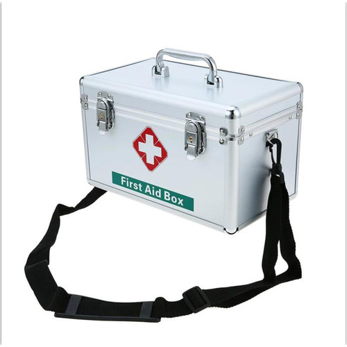 车载学校急救箱套装企业工厂药箱包铝合金户外车用便携含应急用品