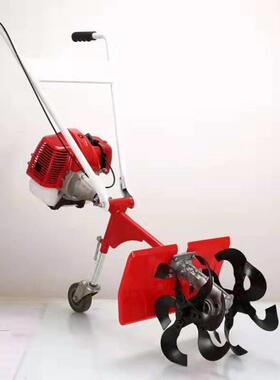 四冲程草型微耕机家用园140139果园除松土开沟打小草多田功能旋耕