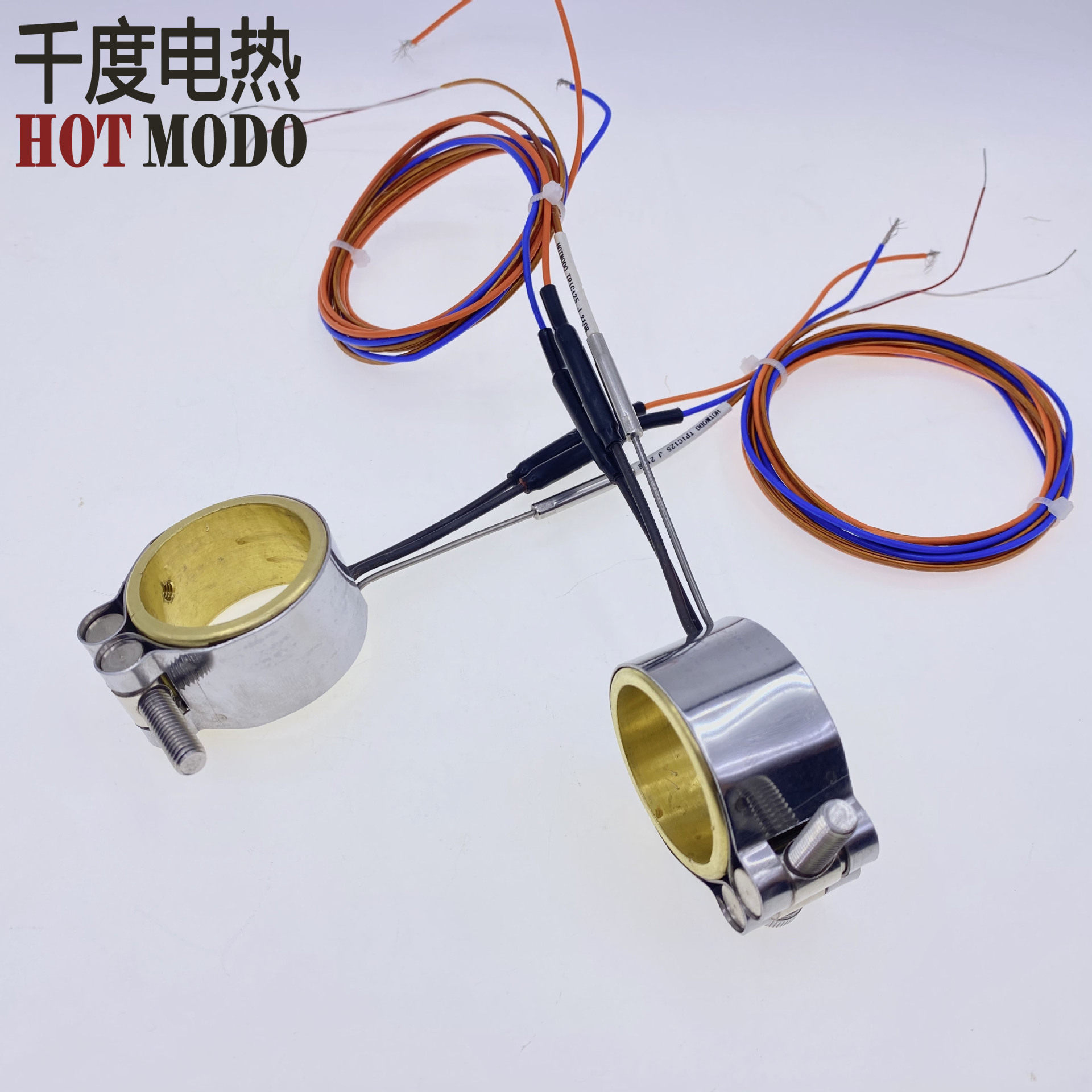 注塑机加热圈220V黄铜发热圈加热器挤出机耐高温恒温温控耐高温