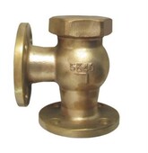 船用日标青铜16K止回阀JIS F7417 南誉单向阀F7418