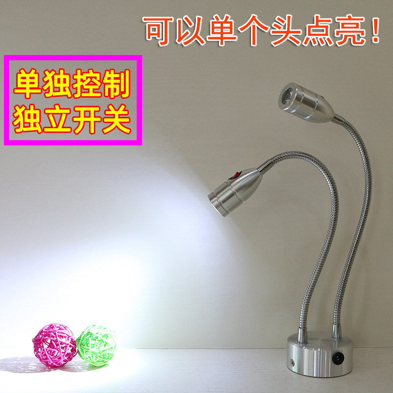 新款led充电灯店铺柜台吸顶超亮节能可移动展厅无线软管射灯批发