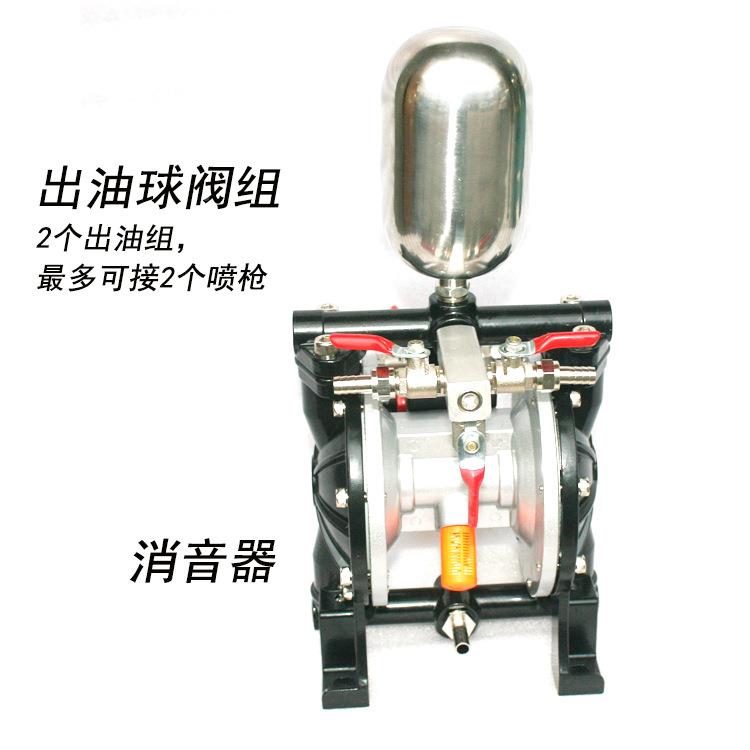 速A1B铝合金隔A15B膜泵53分气动架隔膜泵豹油带漆泵混合搅拌泵