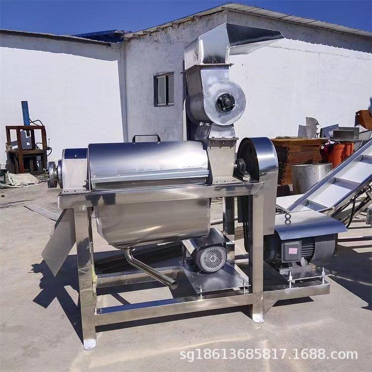秋膏螺旋榨汁 机 大型工业脐梨橙榨沃柑汁机商用鲜榨XNB果汁设备