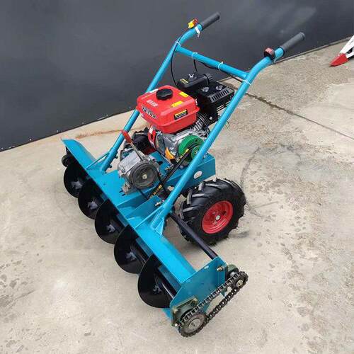 绞式小型清雪汽油扫雪机手推自走机龙式除雪机 螺旋式雪QCF绞龙扫