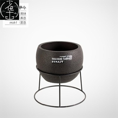 Modern minimalinst iron indoor flowerpot pottery Nordic