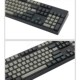Dolch Thick RGB Black PBT mixked Backlit Shot Gray 108 Keyc