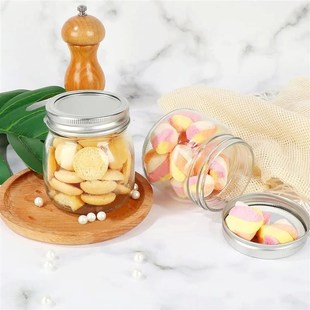 Mason Jars,h 300ml Glass Canning Jars with Regular Mouth Li