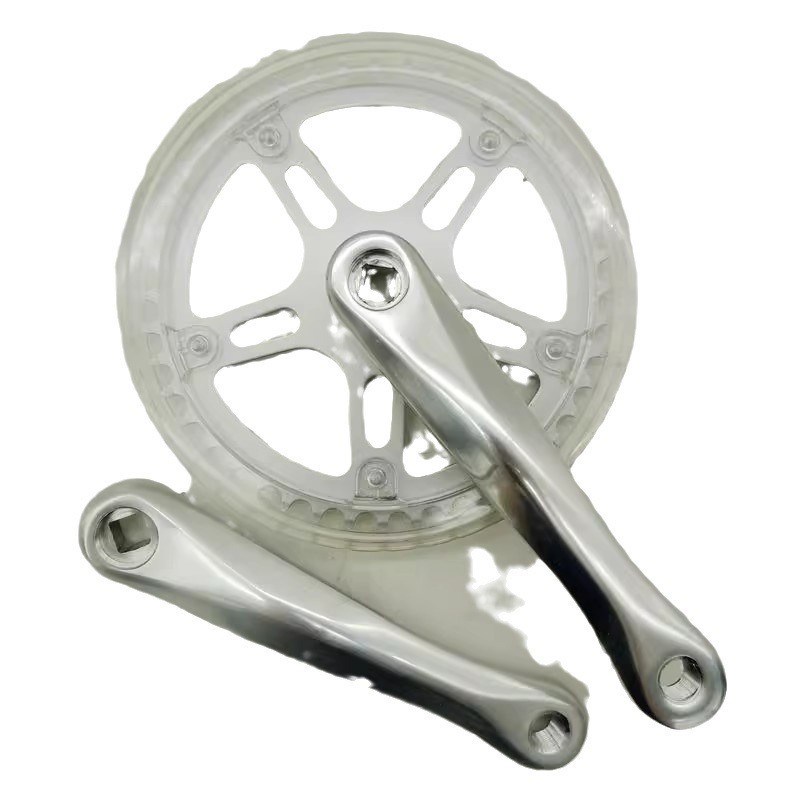 折叠自行车36/38/42/p44/46/48/52方孔牙盘 170mm齿铝合金牙盘曲