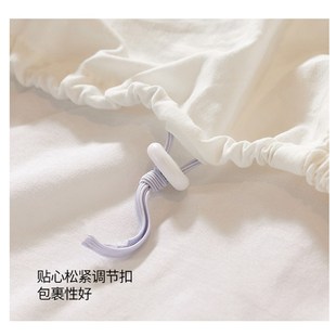 新品床笠款垫被高端款加高床盖加棉B135x200南通白色床褥垫加厚床