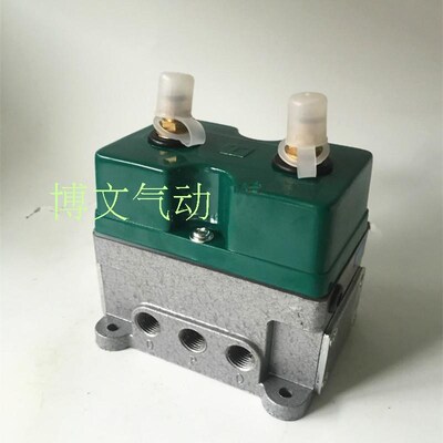 三位五通双电控换向阀 DQK2622C/AC220V 牙M1Y2X1.25