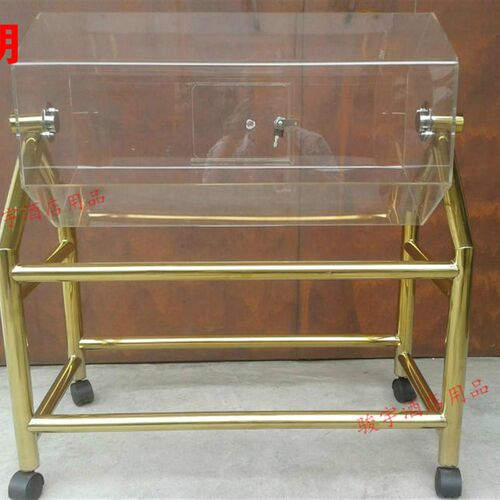 特价大号摇奖箱 滚筒式亚克力抽奖箱E 有机玻璃摇奖机 高档抽奖机