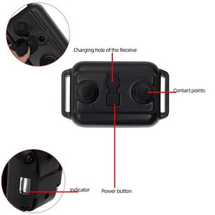 800m Dodg Training Collar Remote Electronic Shock Training C