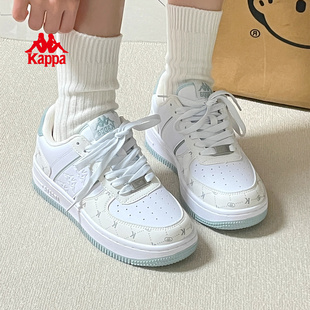 Kappa女鞋小白鞋女款2025新款秋季厚底板鞋百搭休闲鞋子女运动鞋
