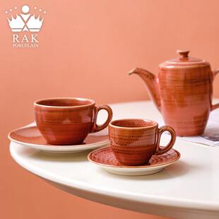 阿联酋进口RAK意式手冲拉花浓缩咖啡杯碟壶礼盒套装结婚杯子礼物