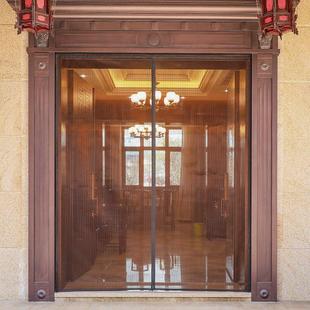 磁全专用2025门帘吸防蚊打孔德国磁条网新款 别墅金刚纱免大门夏季